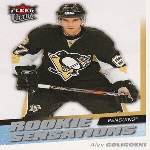 Alex Goligoski - 2008/2009 Fleer Ultra Rookie Sensations Hockey Card